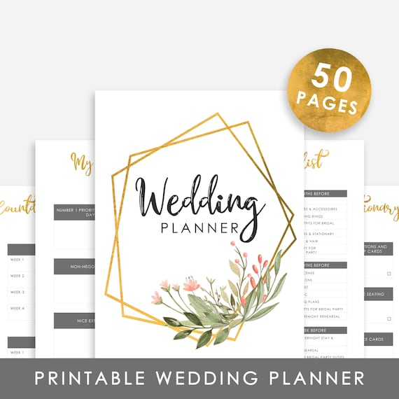 Bruiloft Planner Printable, Bruiloft Checklist, Trouwdag Planner Printbaar, Planner Bruiloft Plannen, Trouwen Planner, Wedding Planner
