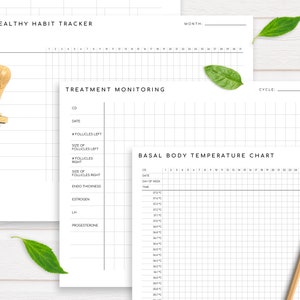 Fertility Planner Printable | TTC Planner | IVF Planner | IUI Planner