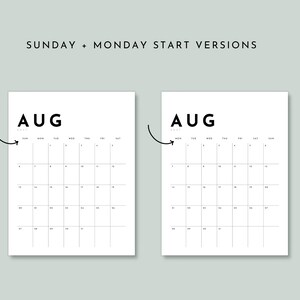 2027 Calendar Printable image 5
