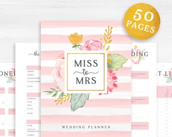 Wedding Planner Printable