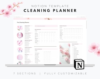 Notion Template Cleaning Planner