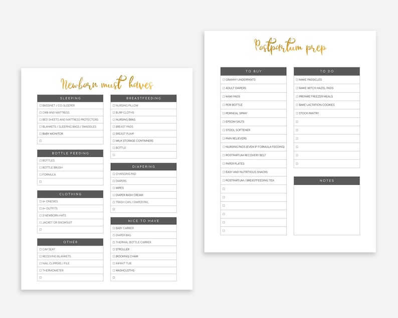 Pregnancy Planner Printable Pregnancy Journal Printable image 7