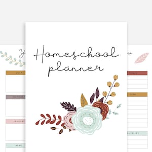 Homeschool Planner Printable | 80+ Pages