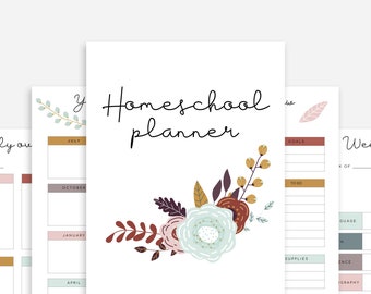 Homeschool Planner Printable | 80+ Pages