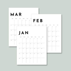 2027 Calendar Printable image 3