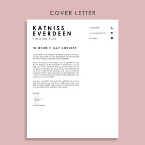 Google Slides Resume Template for Professionals, Minimal Resume Template Google Slides, Resume and Cover Letter Template, Resume Google image 6