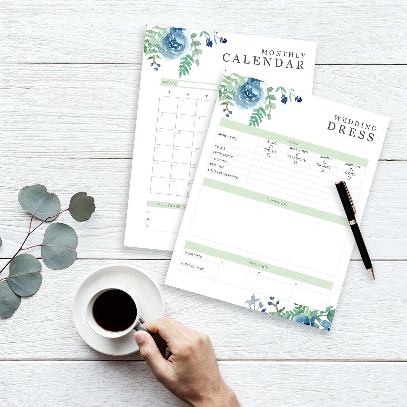 Wedding Planner Printable - Etsy