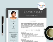 Cv Sjabloon Google Docs, Google Doc Cv Sjabloon Professioneel Blauw, Google Cv en Motivatiebrief voor Google Doc, Cv Google Docs, Gdoc