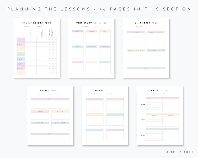 Ultimate Homeschool Planner | 2026 - 2027 | 250+ Pages image 7
