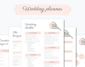 Wedding Planner Printable