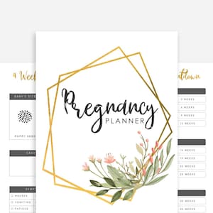 Pregnancy Planner Printable | Pregnancy Journal Printable