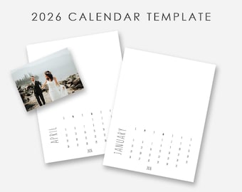 2026 Calendar Template | Commercial Use