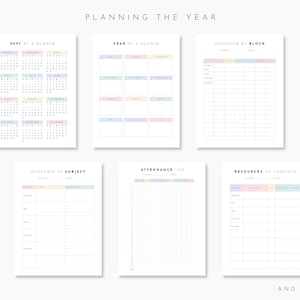 Ultimate Homeschool Planner | 2026 - 2027 | 250+ Pages image 2