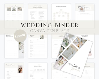 Canva Wedding Template Editable