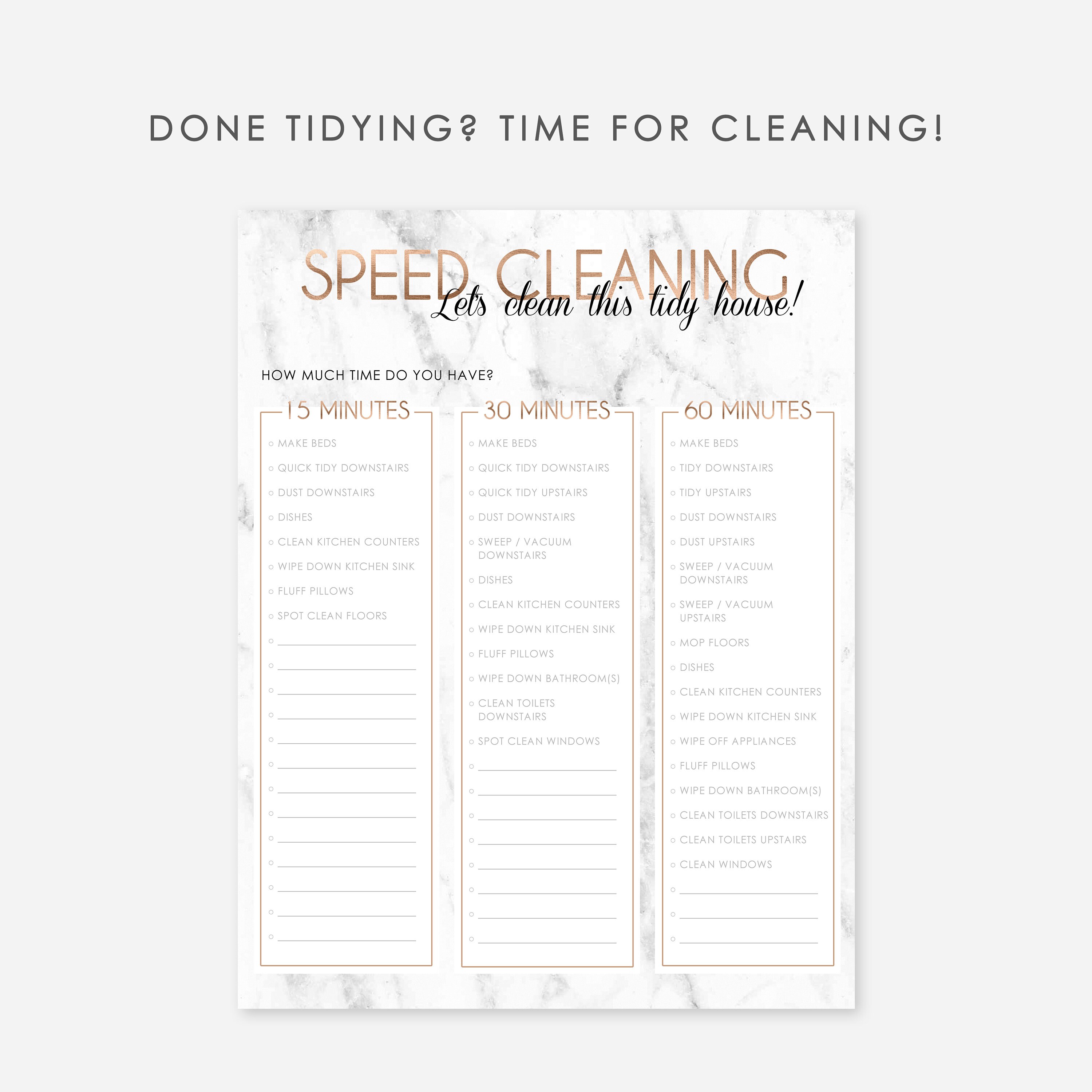 Konmari Decluttering Printable Konmari Printable Marie | Etsy UK