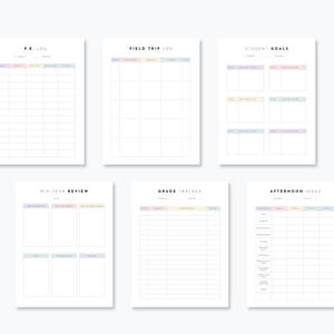 Ultimate Homeschool Planner | 2026 - 2027 | 250+ Pages image 9
