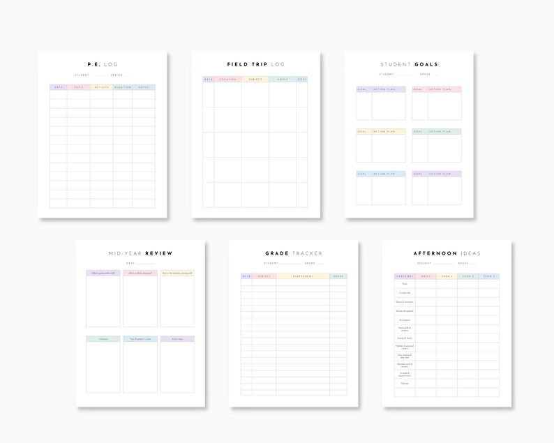 Ultimate Homeschool Planner | 2026 - 2027 | 250+ Pages image 9