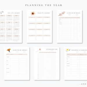 2026 2027 Homeschool Planner Printable | 200+ Pages - Etsy