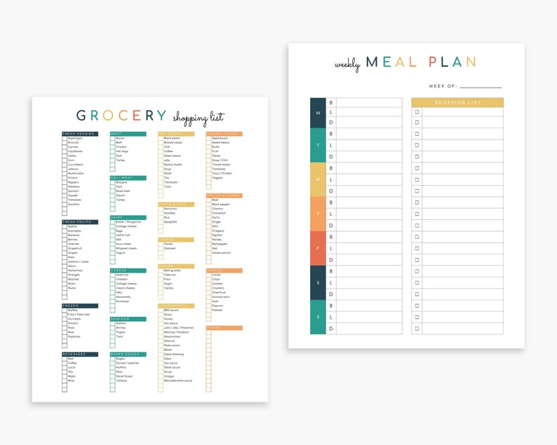 Home Management Binder Printable Household Planner - Etsy