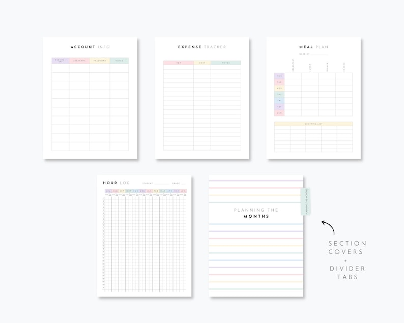 Ultimate Homeschool Planner | 2026 - 2027 | 250+ Pages image 10