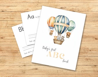 Baby Alphabet Book Baby Shower ABC Book