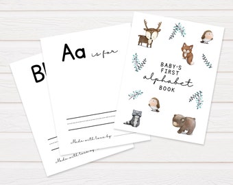 Baby's First Alphabet Book | Woodland Animals