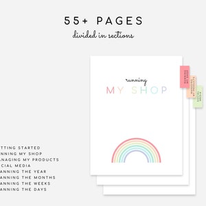 Etsy Shop Planner Printable - Etsy