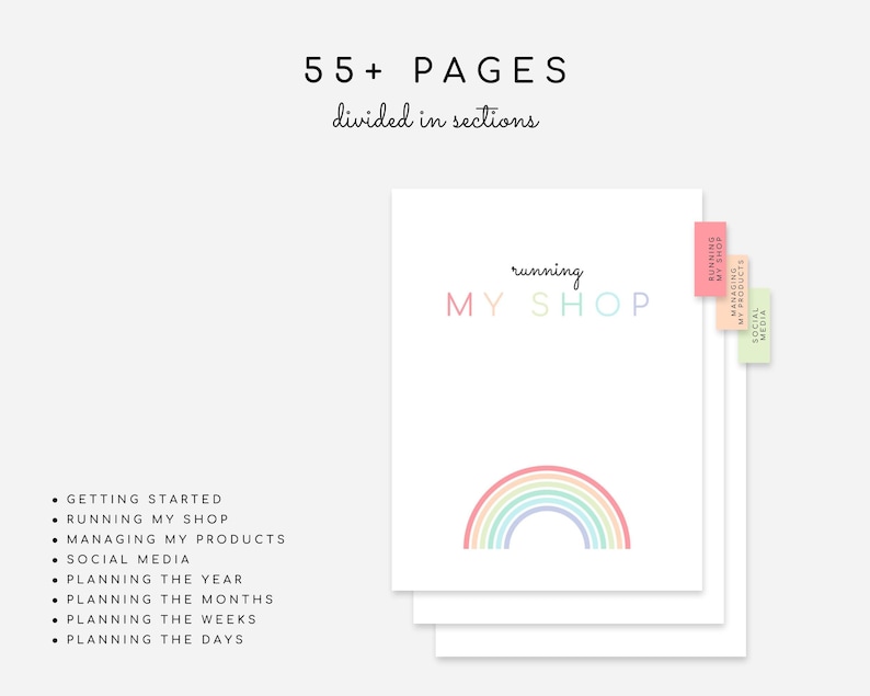 Etsy Shop Planner Printable - Etsy