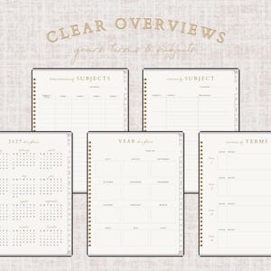 Digital + Printable Homeschool Planner image 6