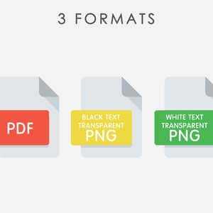 K&ouml;nnte beinhalten: Drei Dateisymbole, die verschiedene Dateiformate repr&auml;sentieren: ein rotes Symbol mit dem Text "PDF", ein gelbes Symbol mit dem Text "BLACK TEXT TRANSPARENT PNG" und ein gr&uuml;nes Symbol mit dem Text "WHITE TEXT TRANSPARENT PNG".