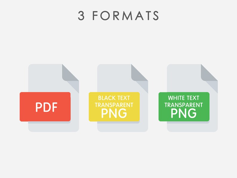 K&ouml;nnte beinhalten: Drei Dateisymbole, die verschiedene Dateiformate repr&auml;sentieren: ein rotes Symbol mit dem Text "PDF", ein gelbes Symbol mit dem Text "BLACK TEXT TRANSPARENT PNG" und ein gr&uuml;nes Symbol mit dem Text "WHITE TEXT TRANSPARENT PNG".