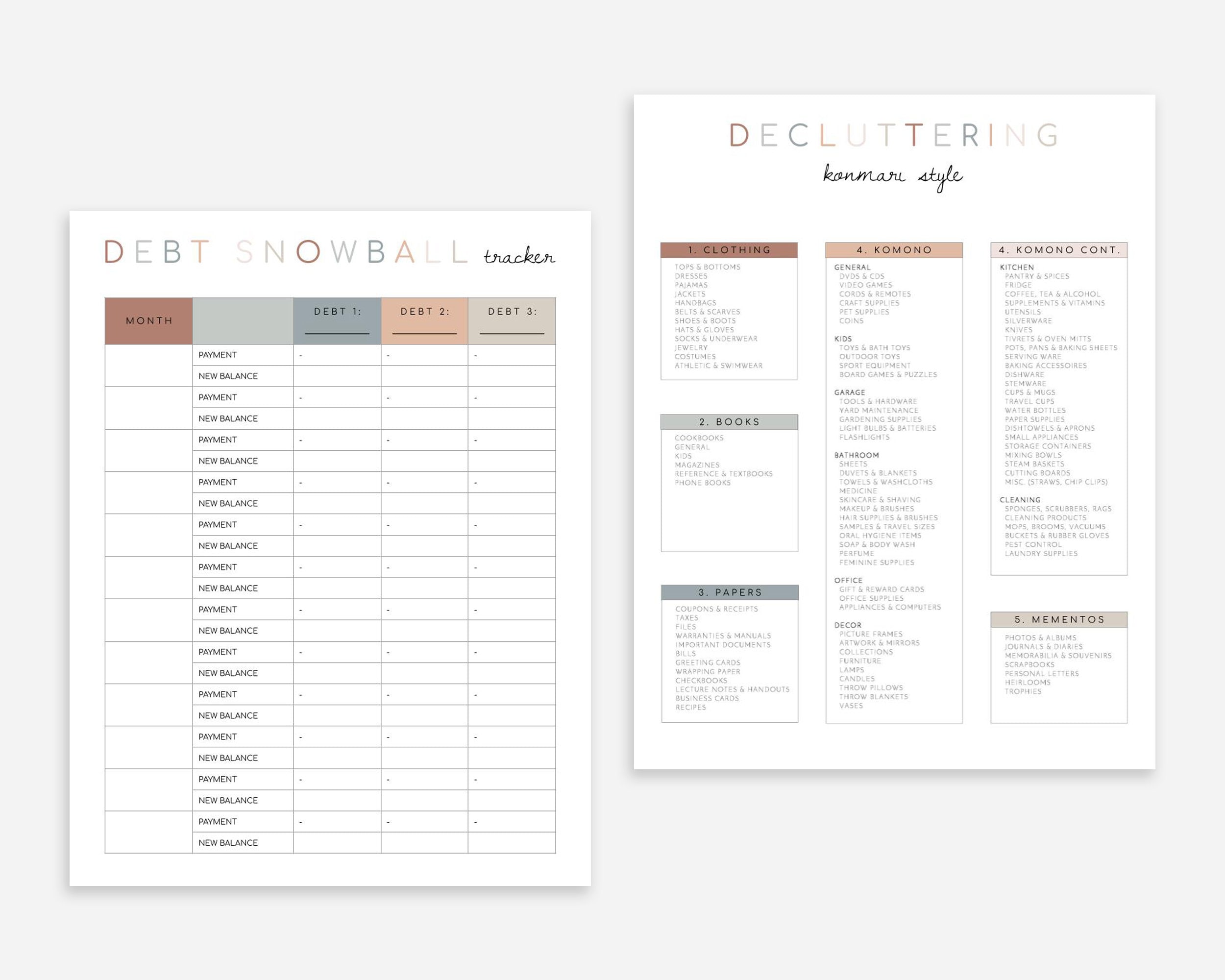 Household Binder Printable Home Management Planner - Etsy Australia