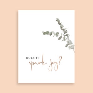 Marie Kondo Printable, Konmari Checklist Printable, Konmari Printables ...