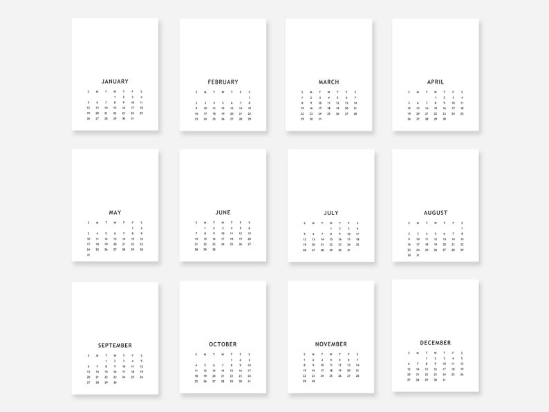 2024 Calendar Template 100% Editable image 2