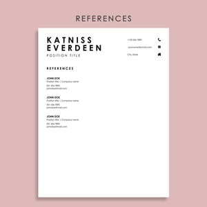 Google Slides Resume Template for Professionals, Minimal Resume Template Google Slides, Resume and Cover Letter Template, Resume Google image 7