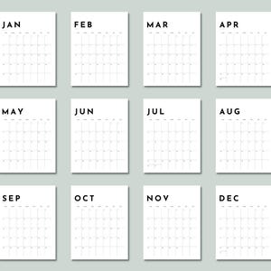 2027 Calendar Printable image 4