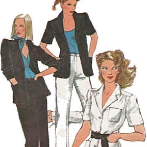 Bust 32 UNCUT Wardrobe Pattern - Skirt, Pants & Shirt or Jacket ...