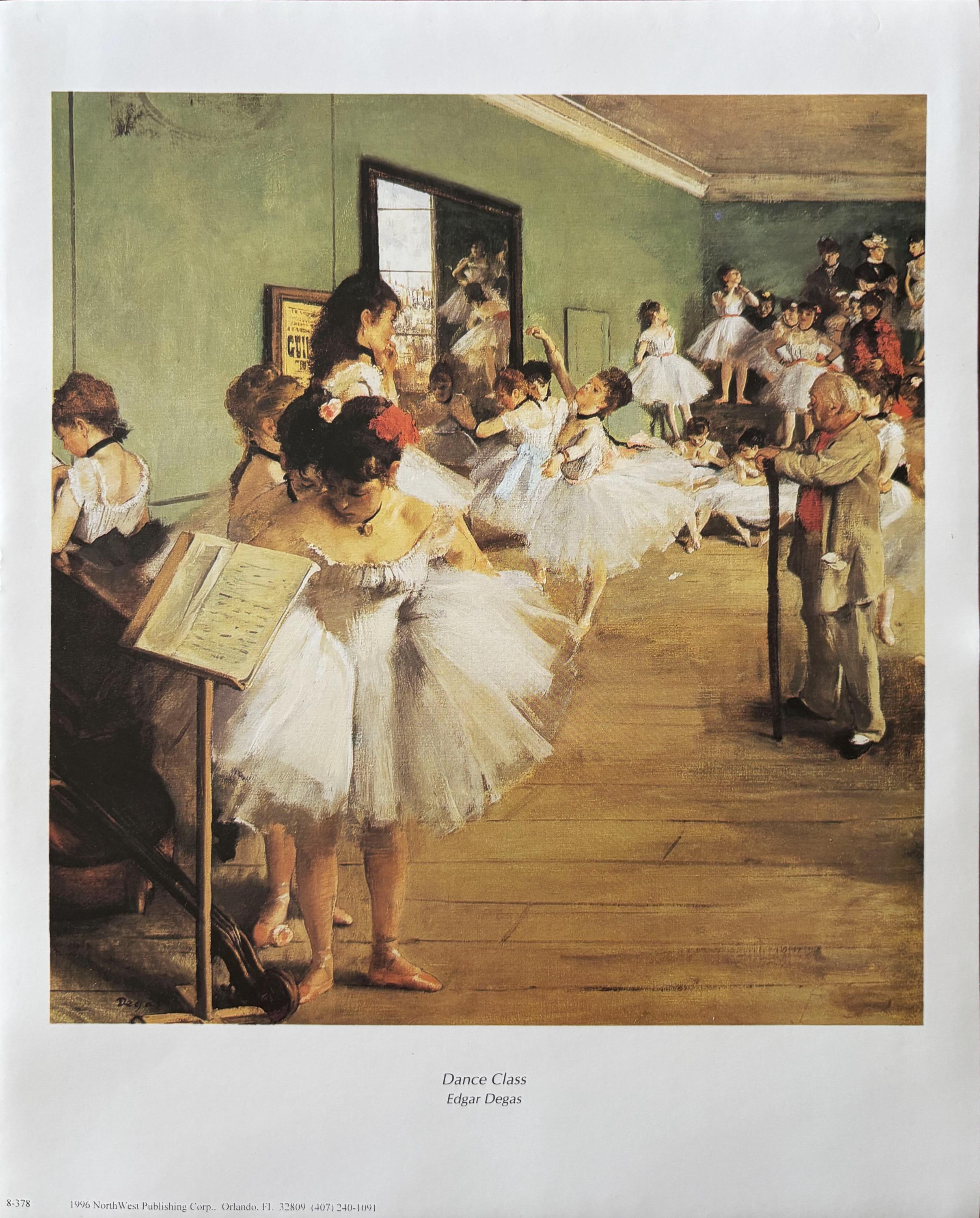 Edgar Degas - Dance Class - 8
