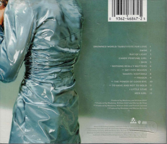 Madonna - Ray of Light CD - Vintage 1998 - Etsy
