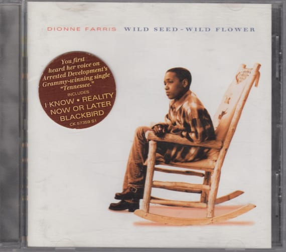 Dionne Farris Debut Album / Wild Seed - Wild Flower / Full Length CD / I Know, Reality, Now or Later, Blackbird