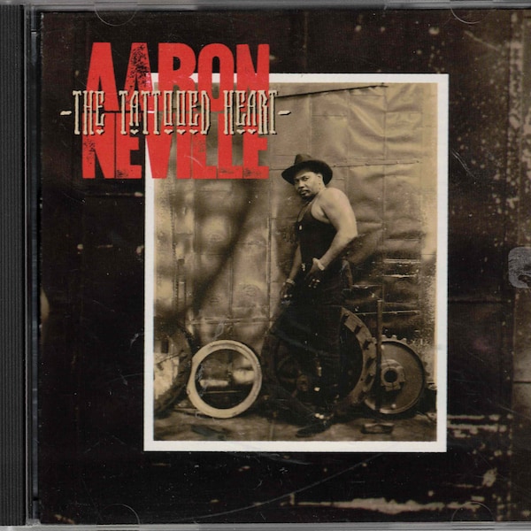Aaron Neville - The Tattooed Heart /  Full Length CD 1995 / Can't Stop My Heart, Show Some Emotion, Use Me, For the Good Times