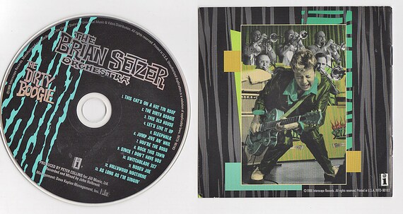 The Dirty Boogie Brian Setzer Orchestra Swing Revival Band Etsy France
