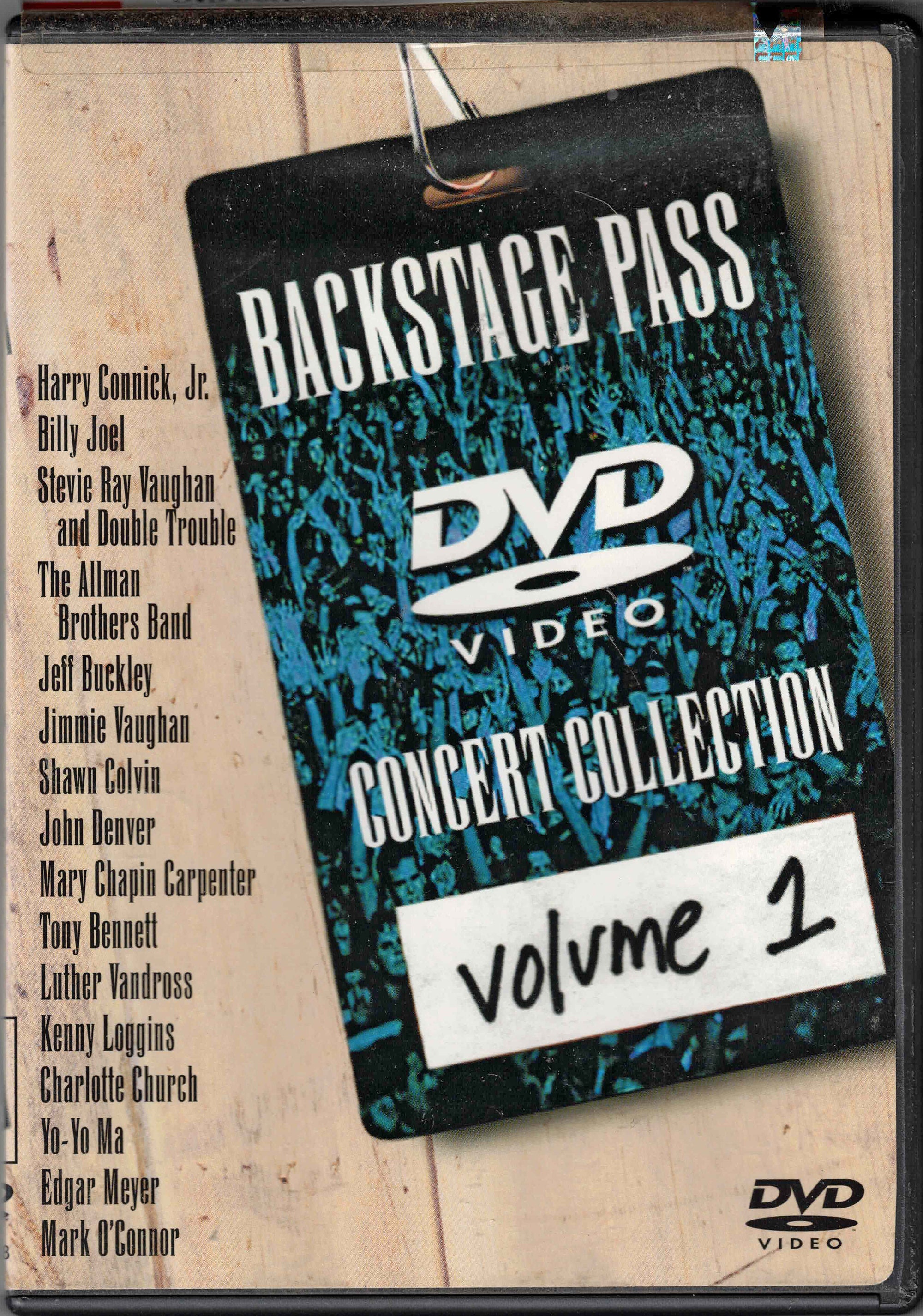 Backstage Pass Concert Collection Vol 1 DVD - 14 Music
