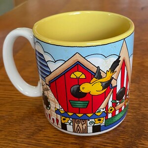 Hello Little Birdie Coffee Mug - Bettty Confetti by New Looks Vintage 1996 - Excellent Condition