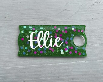20/30oz Personalized Stanley Tumbler Name Tag, Gift, Custom, Sports Mom, Birthday