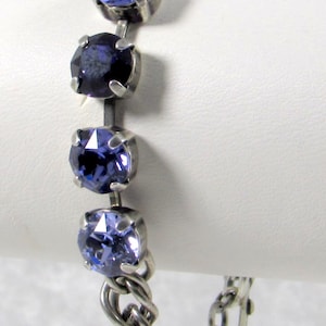 SWAROVSKI Crystal Chaton Bracelet, Purple Ombre
