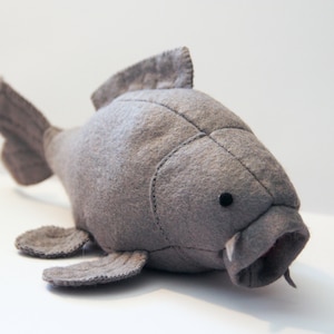 Carp sewn from felt image 1