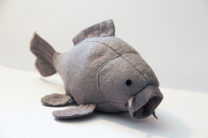 Carp sewn from felt image 1