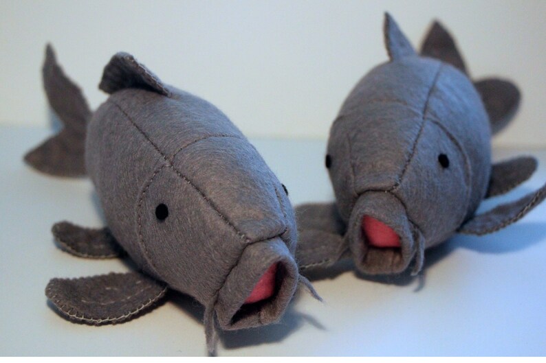 Carp sewn from felt image 6