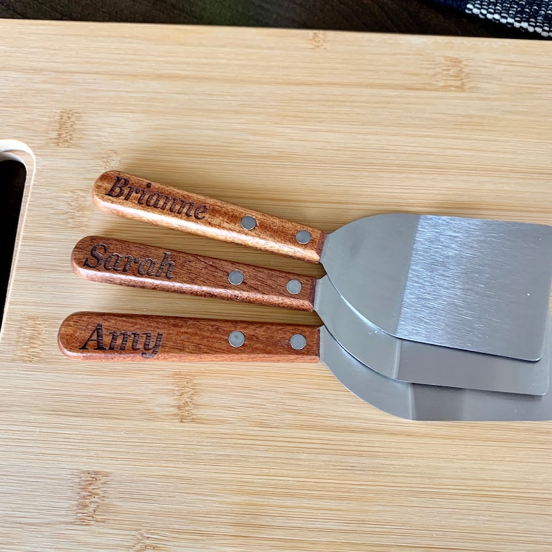 Spatula Personalized Small Dessert Spatula Etsy